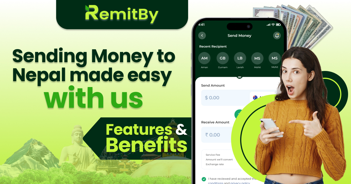 sending money to nepal made easy with Remitby